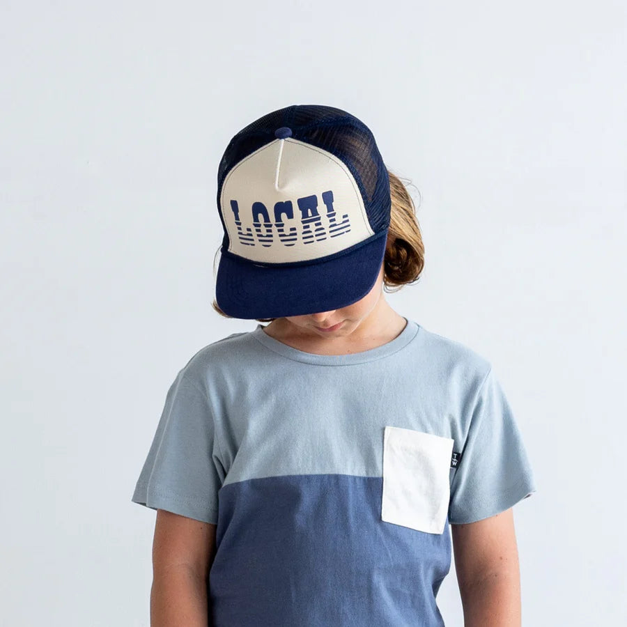 "Local" Trucker Hat - Navy