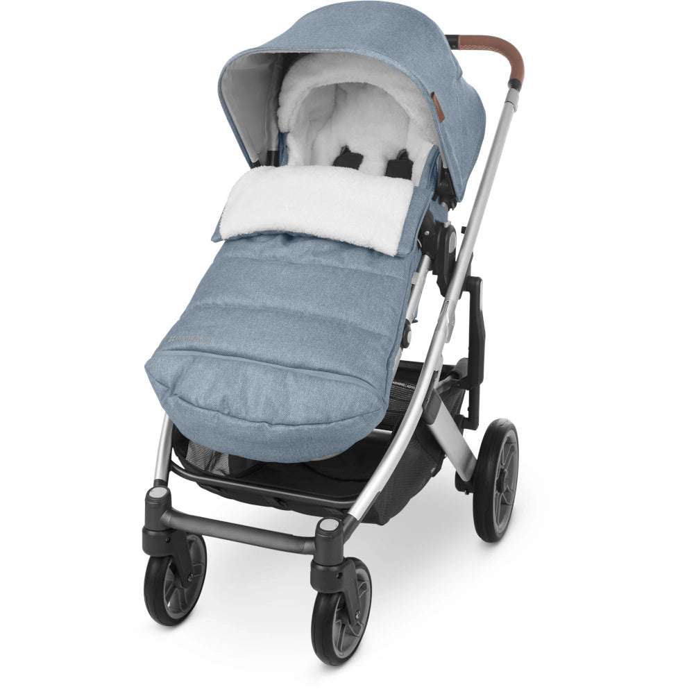 UPPAbaby CozyGanoosh Footmuff UPPAbaby Gregory (Blue Mélange)   [variant_option4] [variant_option5] [variant_option6] [variant_option7] [variant_option8] [variant_option9] 11