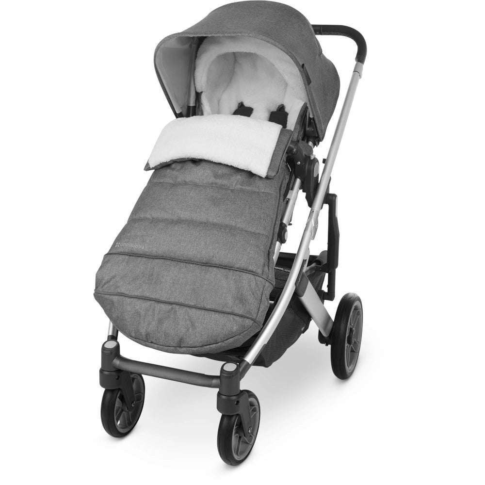 UPPAbaby CozyGanoosh Footmuff UPPAbaby Jordan/Greyson (Charcoal Mélange)   [variant_option4] [variant_option5] [variant_option6] [variant_option7] [variant_option8] [variant_option9] 12