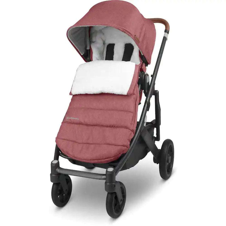 UPPAbaby CozyGanoosh Footmuff UPPAbaby Lucy (Rosewood Mélange)   [variant_option4] [variant_option5] [variant_option6] [variant_option7] [variant_option8] [variant_option9] 17