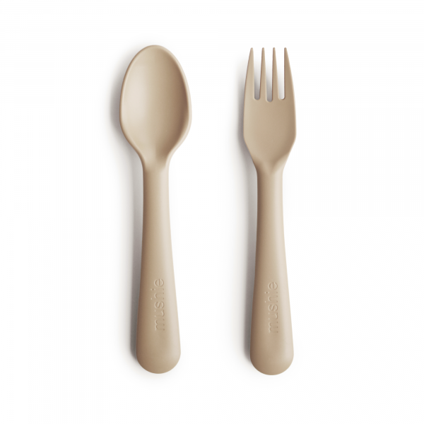 Fork and Spoon Set- Vanilla