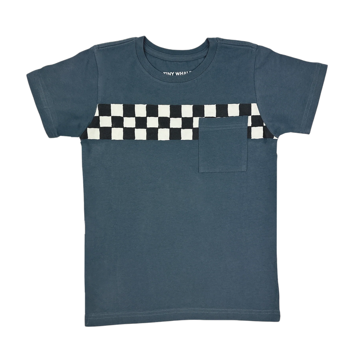 "Vibe Check" Pocket Tee Shirt - Jade