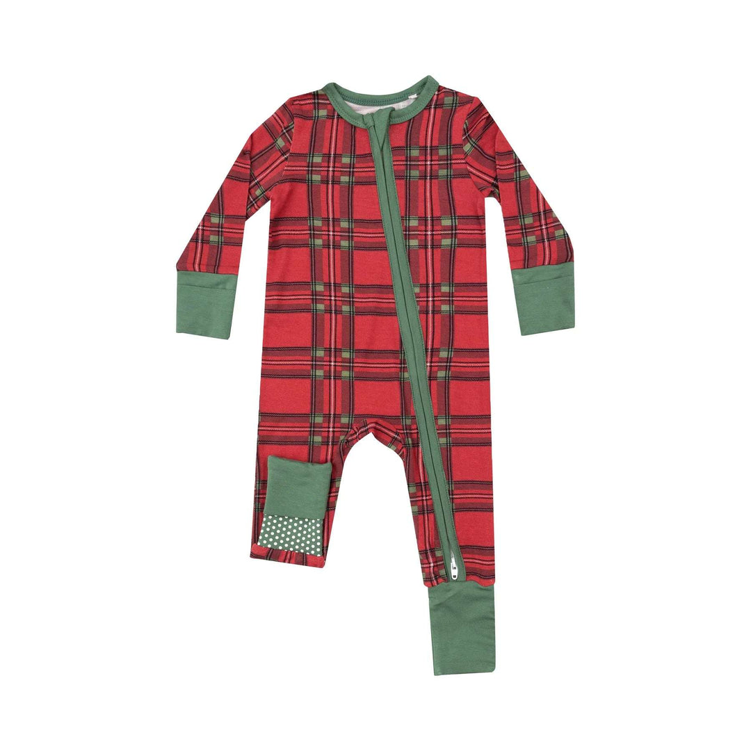 Vintage Holiday Plaid Zipper Romper Angel Dear 0-3M   [variant_option4] [variant_option5] [variant_option6] [variant_option7] [variant_option8] [variant_option9] 1