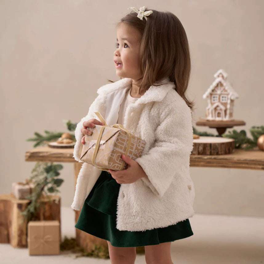 Whisper White Sherpa Teddy Coat Elegant Baby    [variant_option4] [variant_option5] [variant_option6] [variant_option7] [variant_option8] [variant_option9] 2