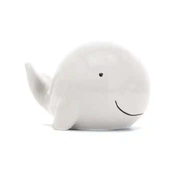 White Solid Whale Bank Child to Cherish    [variant_option4] [variant_option5] [variant_option6] [variant_option7] [variant_option8] [variant_option9] 1