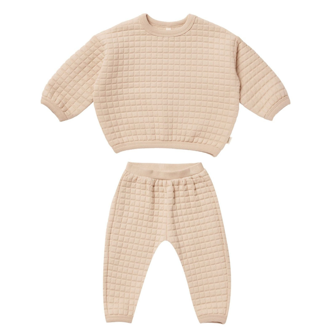 Quilted Sweater+Pant Set | Sell