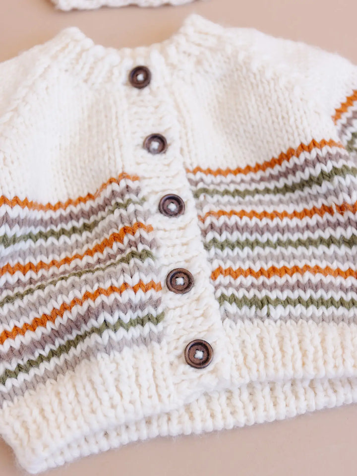 Woodland Stripe Cardigan