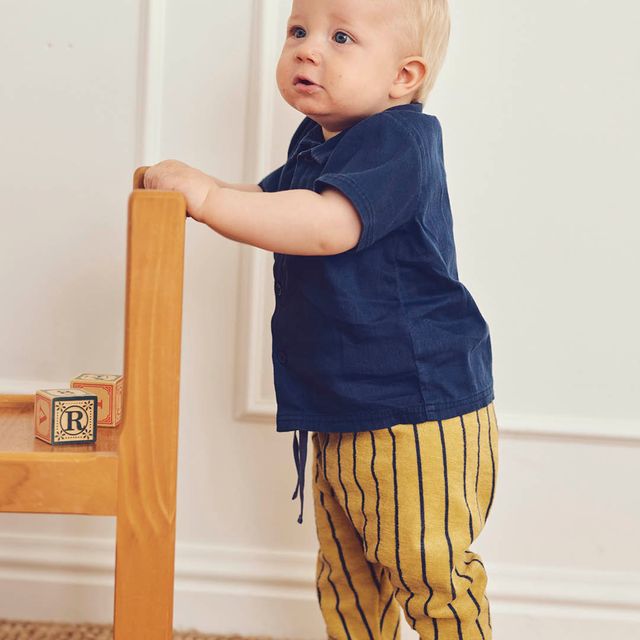 Terry Stripe Tank & Pants