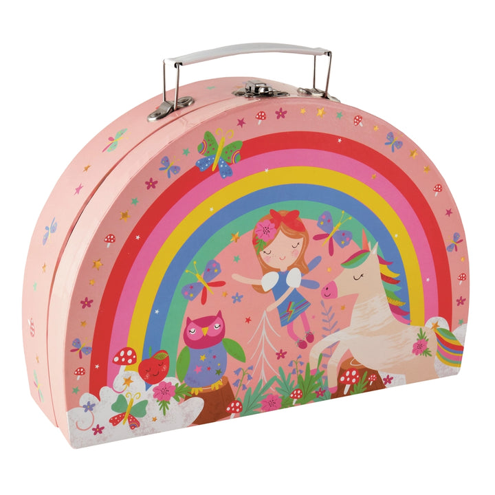 Rainbow Fairy Foiled Case Tea Set