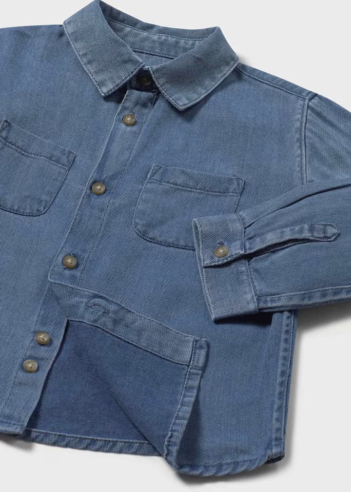 L/S Denim Shirt 2108 Medium