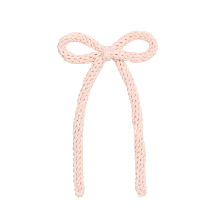 Crochet Bow Ballet Sash Clip