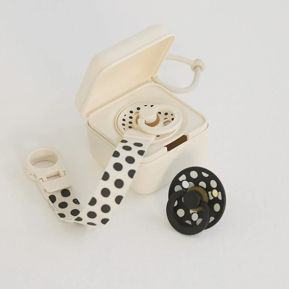 Pacifier Box - Polka Dots
