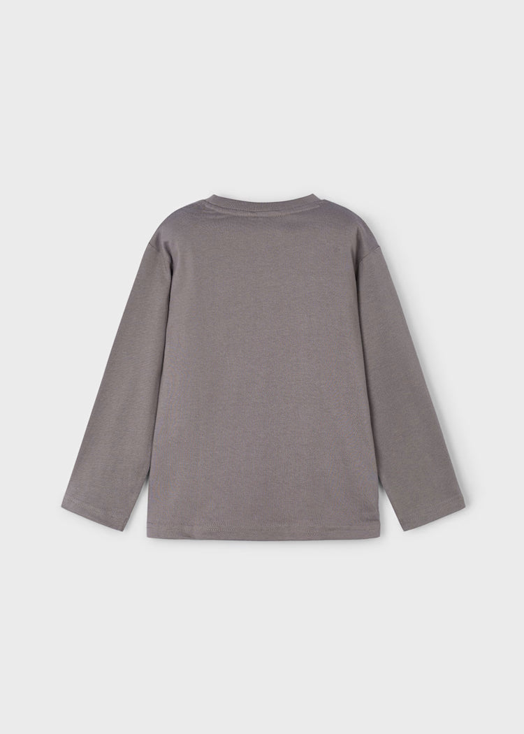 L/S T-Shirt 4088 Grey Glow