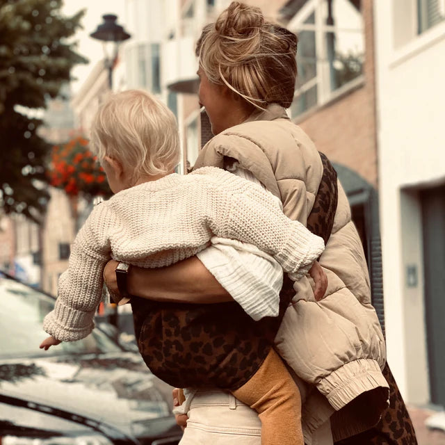 Toddler Swing Carrier - Leopard Print
