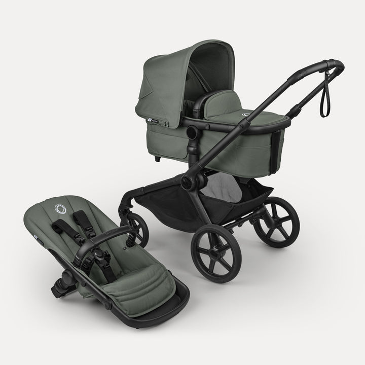 Kangaroo Single-to-double Stroller Travel System Bundle