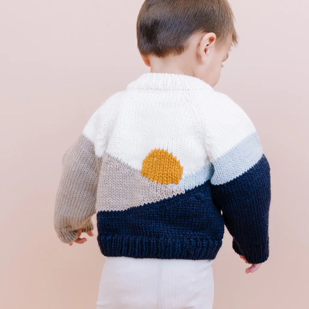 Sunset Cardigan - Navy
