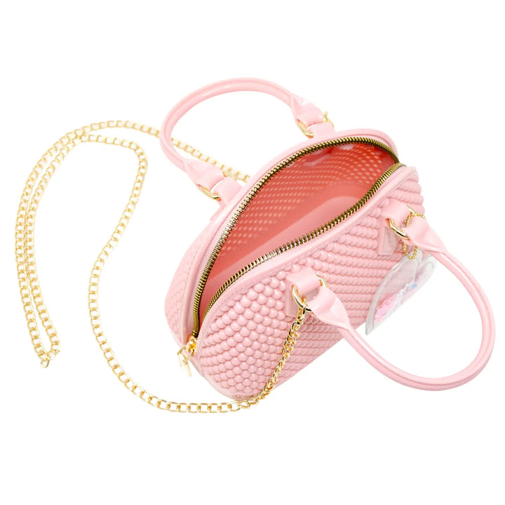 Jelly Bead Bowling Bag - Pink