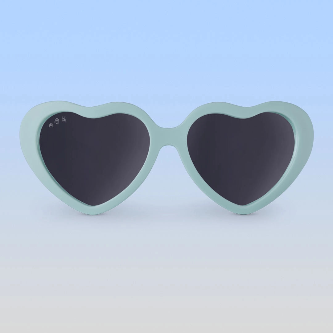 Heart Sunglasses Aqua/Grey Polarized Ro.Sham.BoBaby 0-2Y   [variant_option4] [variant_option5] [variant_option6] [variant_option7] [variant_option8] [variant_option9] 1