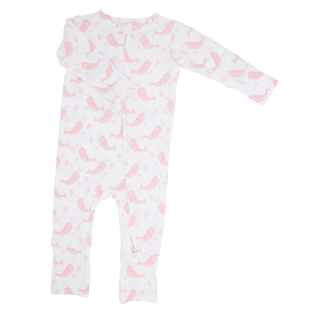 Narwhal Pink Convertible Romper