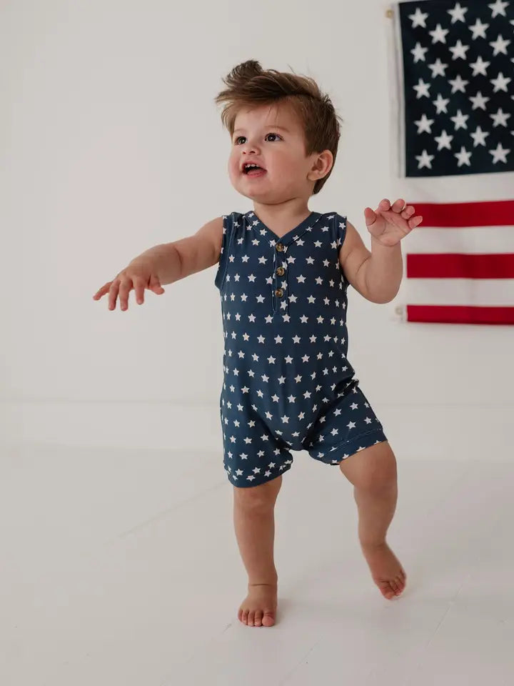 Sleeveless Romper - American Stars