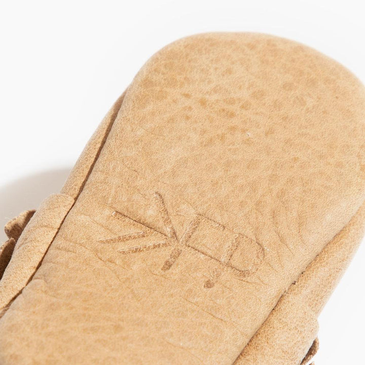 Soft Sole Baby Moccasin - Weathered Brown