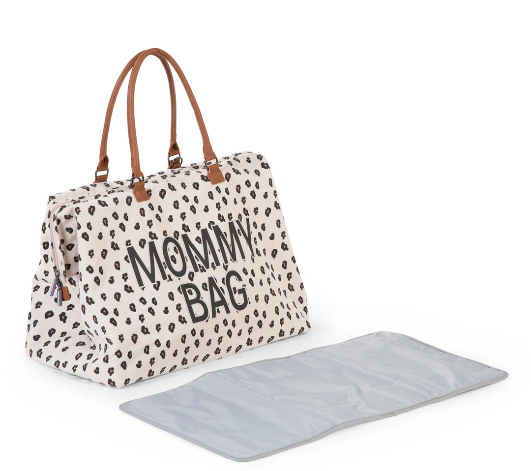 Mommy Bag - Canvas Leopard