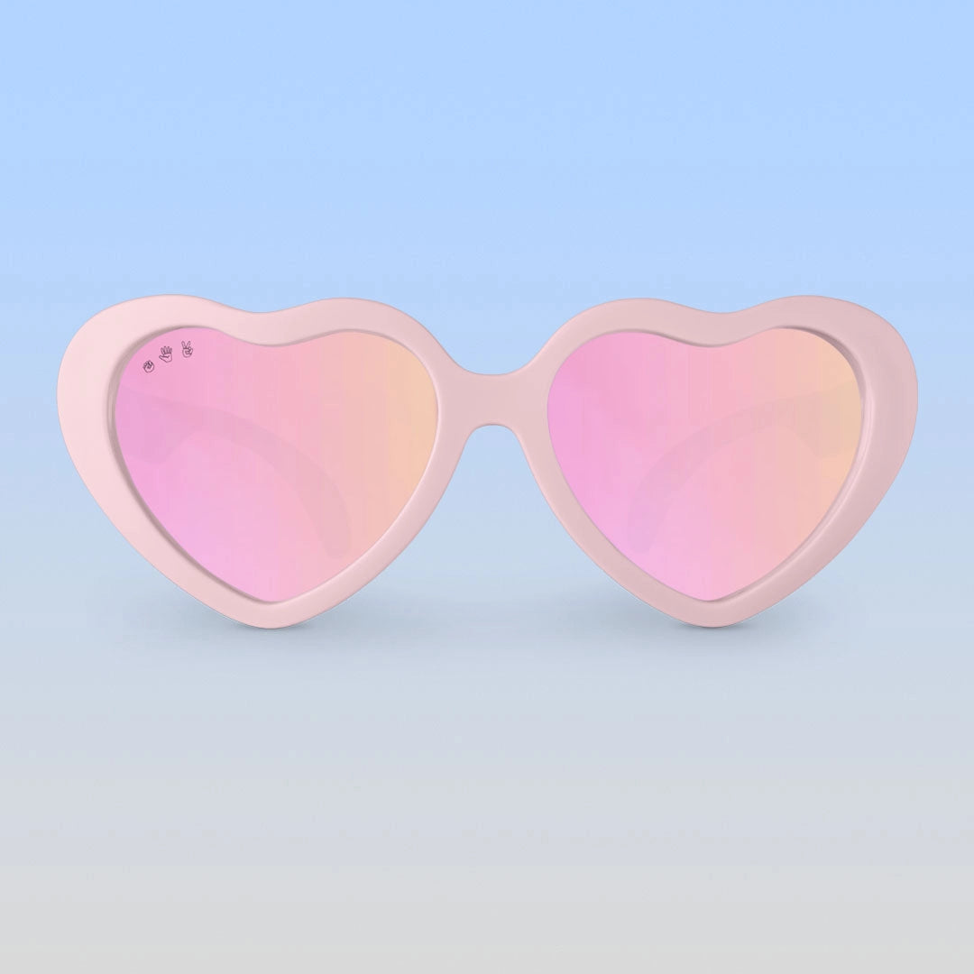 Heart Sunglasses Peach/Rose Gold Polarized Lens Ro.Sham.BoBaby 0-2Y   [variant_option4] [variant_option5] [variant_option6] [variant_option7] [variant_option8] [variant_option9] 1