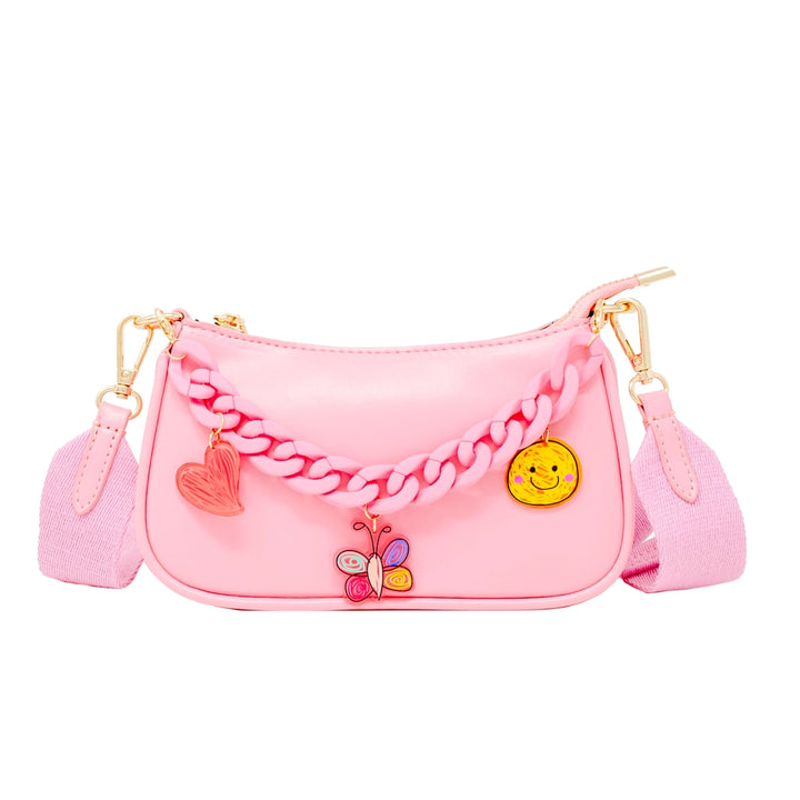 Hobo Jumbo Chaim Charm Bag - Light Pink