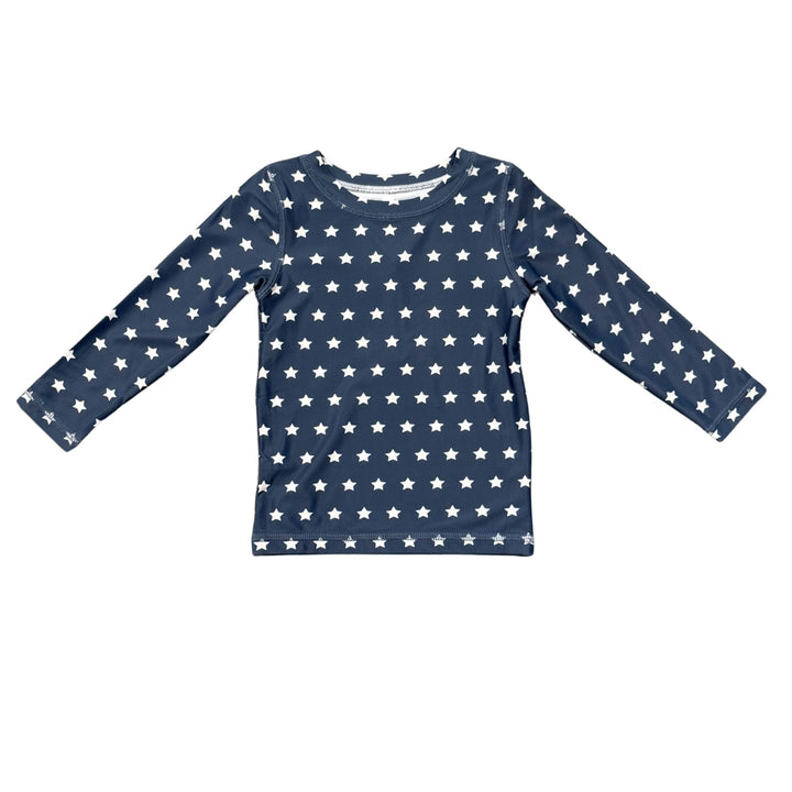 Long Sleeve Rash Guard Swim Shirt - American Stars