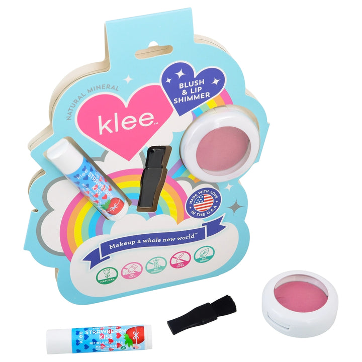 Blush & Lip Shimmer Set - Sugar Drop Glow