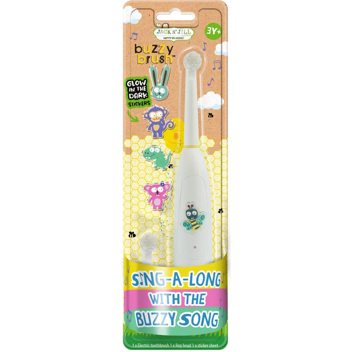 Kids Electric Musical Toothbrush Buzzy Brush (3+ Yrs)