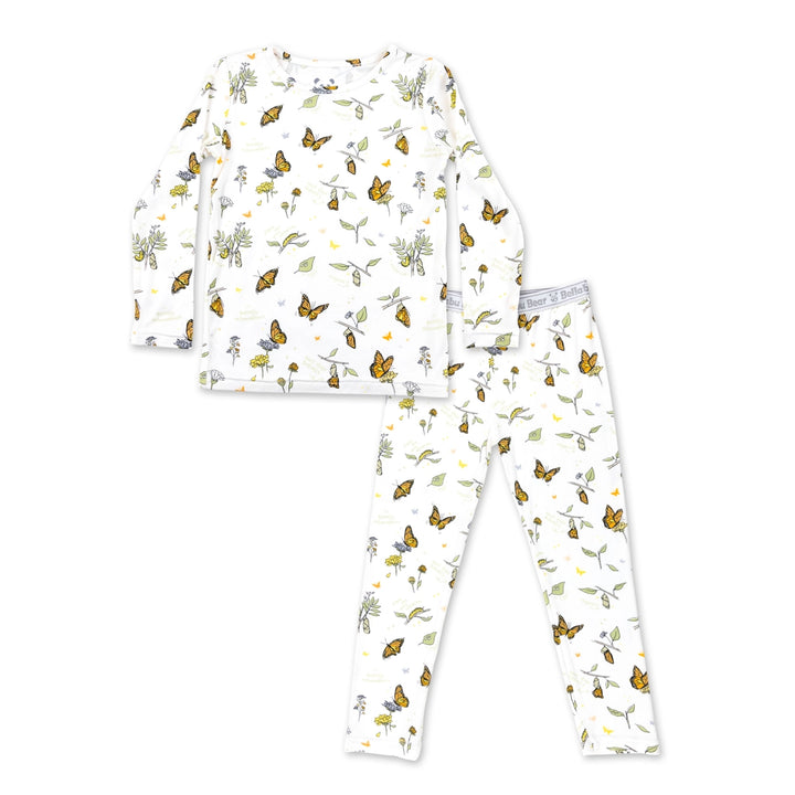 Monarch Butterfly Bamboo Pajama Set