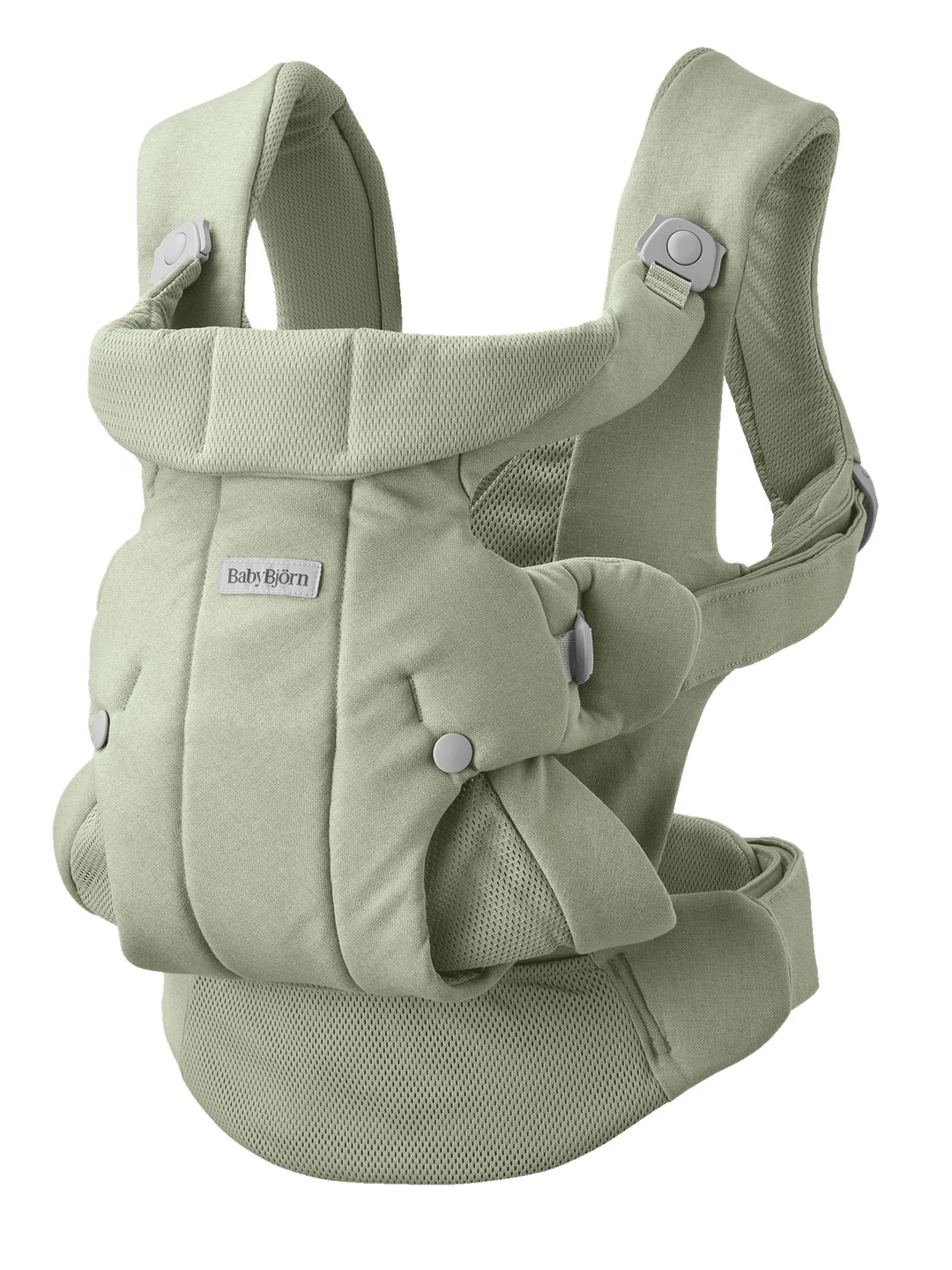 Baby Carrier Hold - Soft Brushed Woven - Light Green
