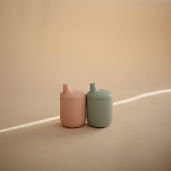 Silicone Sippy Cup- Blush