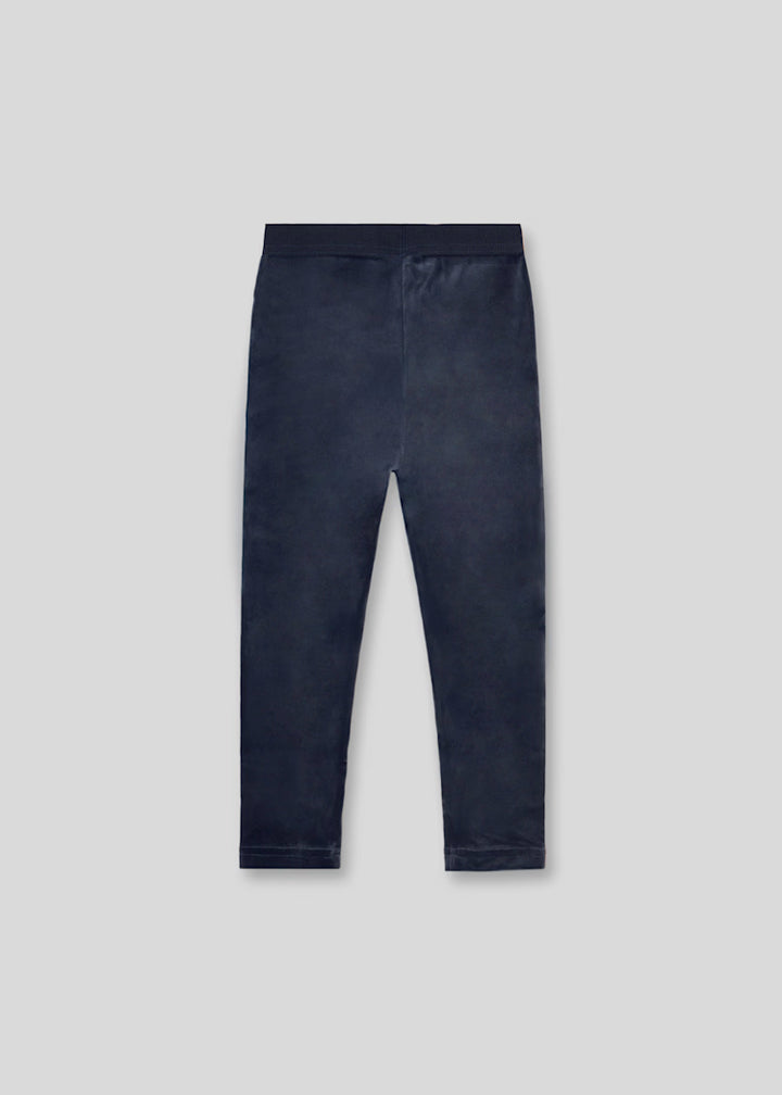 Basic Velvet Leggings 712 Navy
