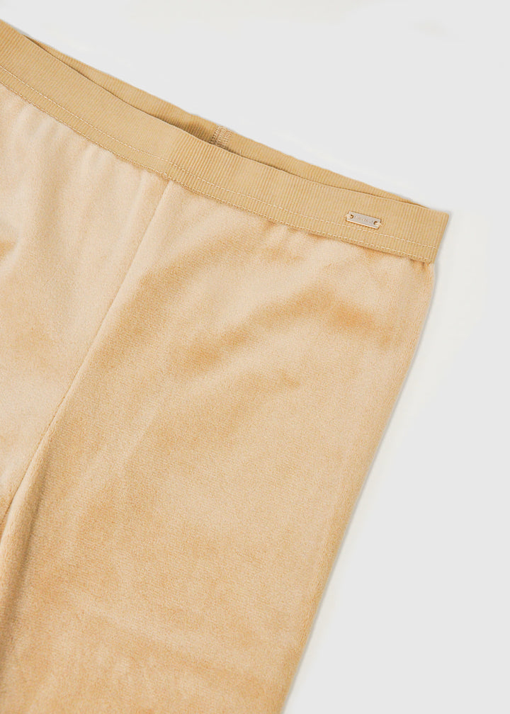 Basic Velvet Leggings 712 Toffee