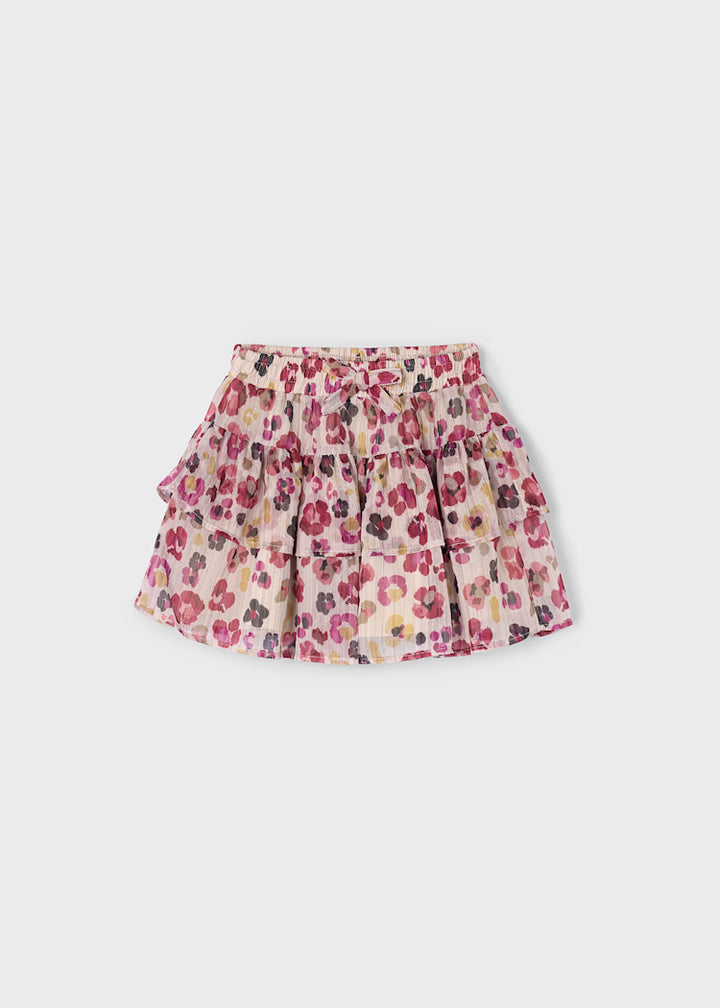 Chiffon 4902 Skirt Cherry