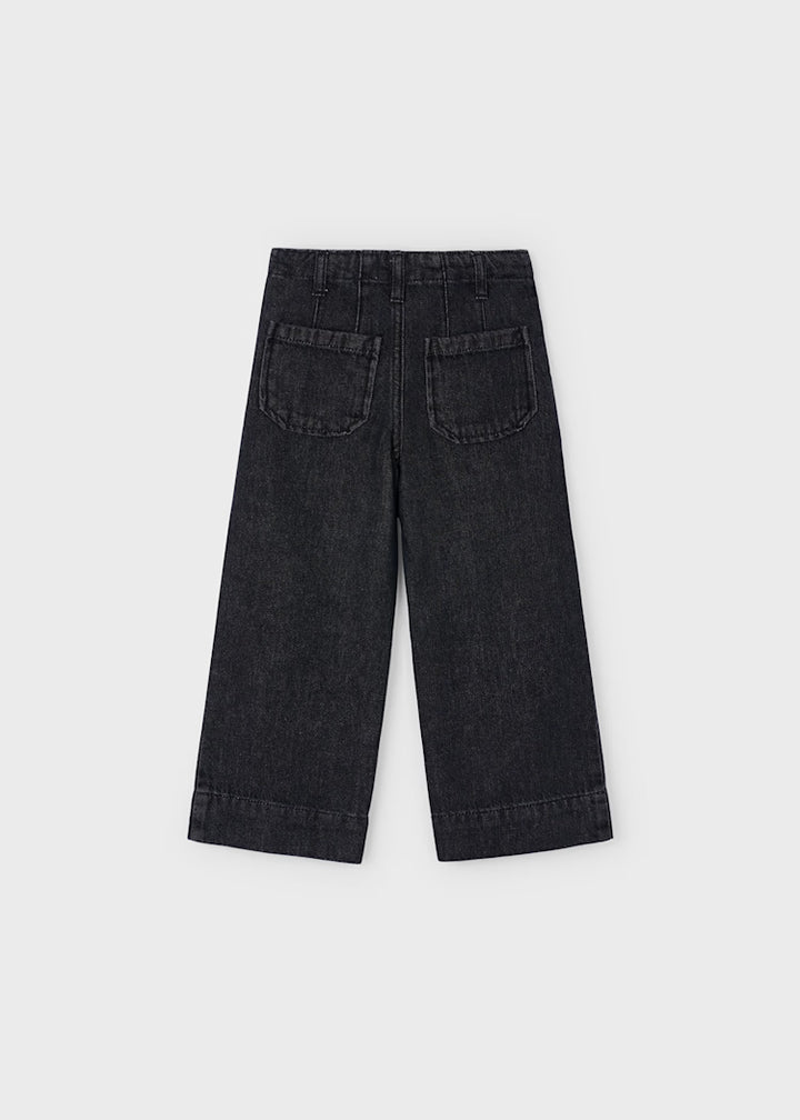 Wide Denim 4578 Pants Black