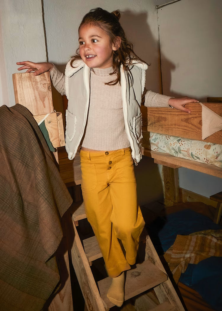 Twill Pants 4576 Mustard