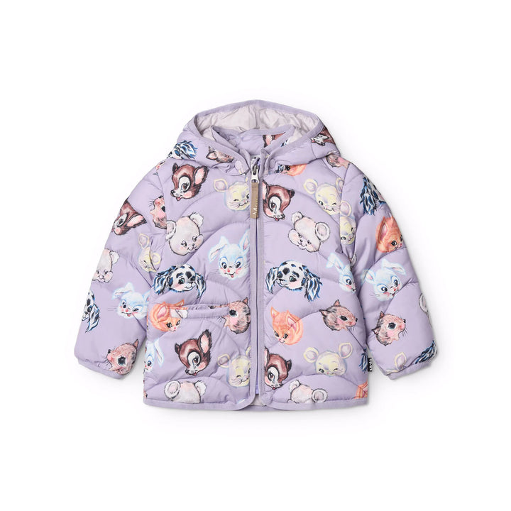 Harmony Puffer Jacket - Itty Bitty Purple