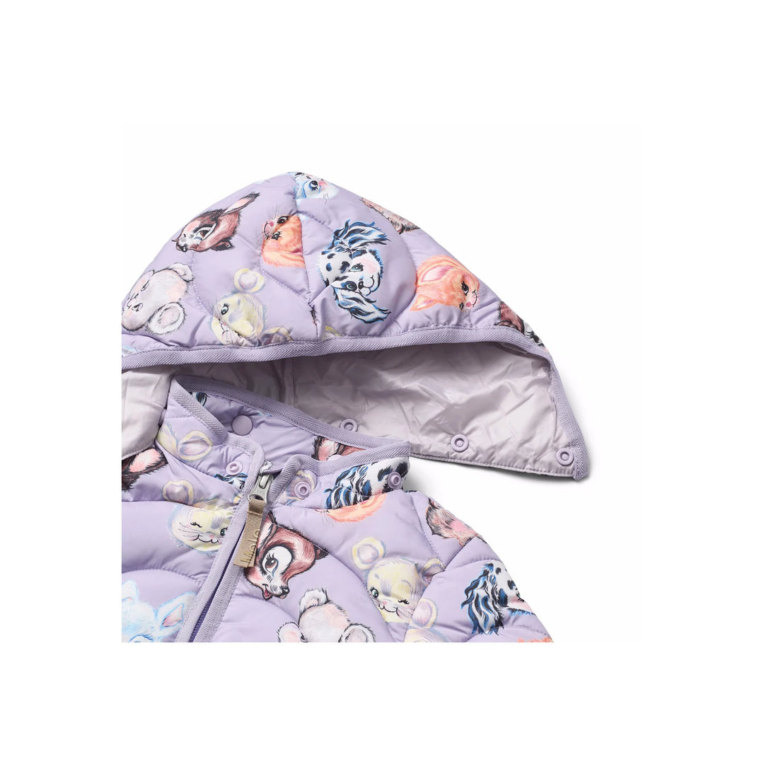 Harmony Puffer Jacket - Itty Bitty Purple
