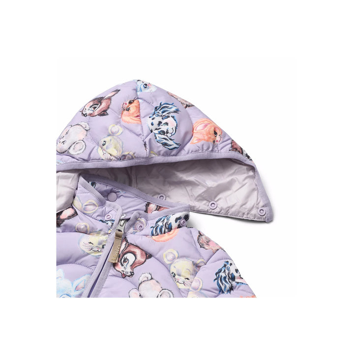 Harmony Puffer Jacket - Itty Bitty Purple