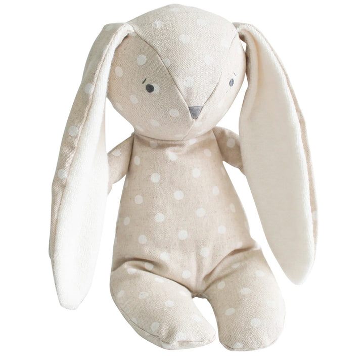 Floppy Bunny Linen White Spot