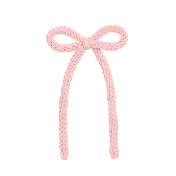 Crochet Bow Petal Sash Clip