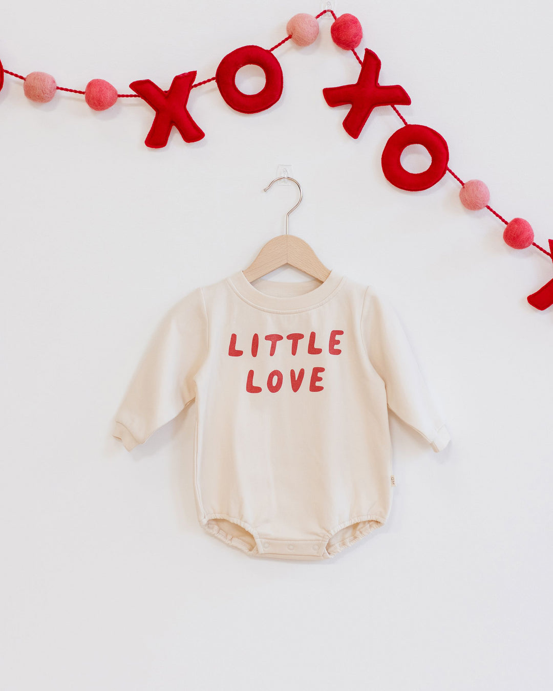 Crewneck Bubble Romper - Little Love