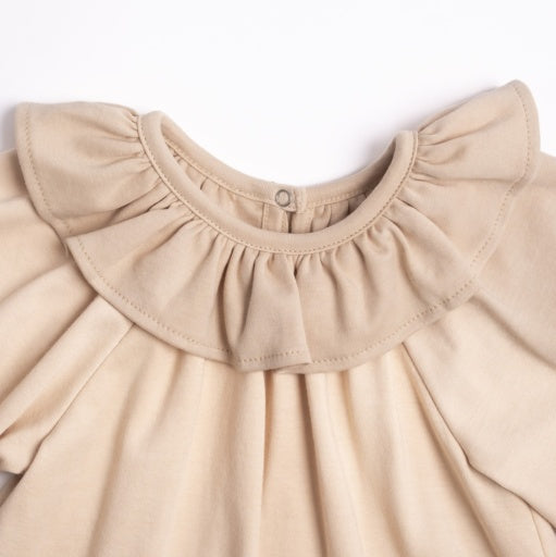 Ruffle Top - Dusty Pink