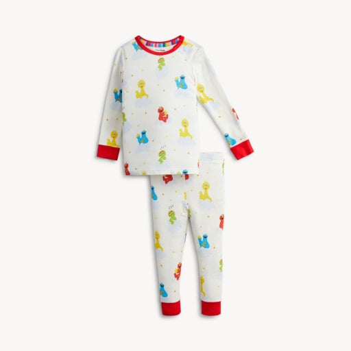 Elmo Modal Long Sleeve Pajama Set