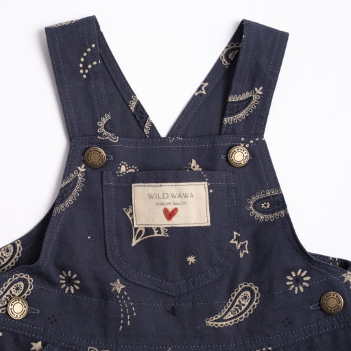 Overall Dress - Midnight Bandana