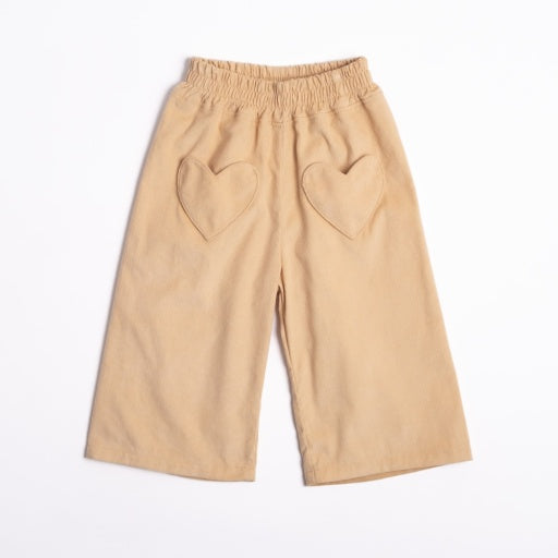 Heart Pocket Pant - Dusty Pink
