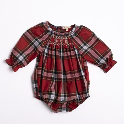 Nora Romper - Heritage Tartan image 1